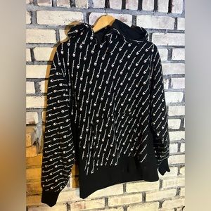 Champion Black Hoodie Size L